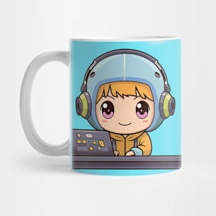 Kawaii DJ Boy Mug